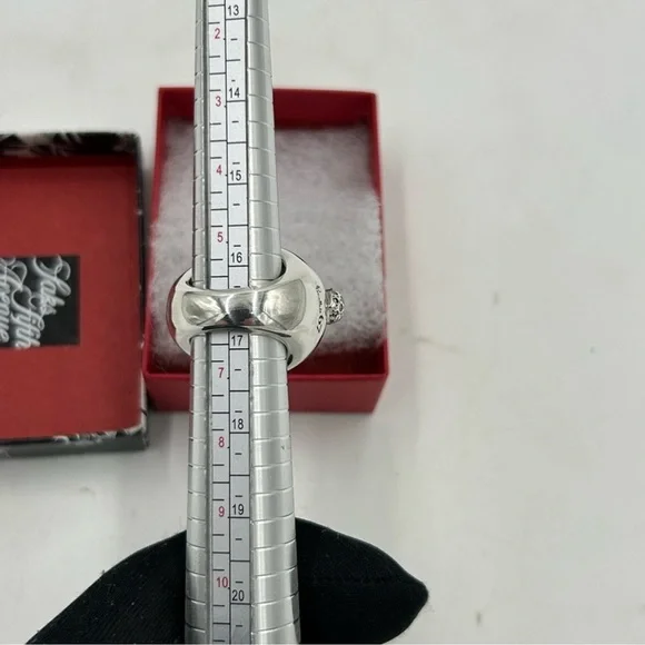 Pomellato 67 smoky quartz/marcasite sterling silver Griffes ring size 6, Italy